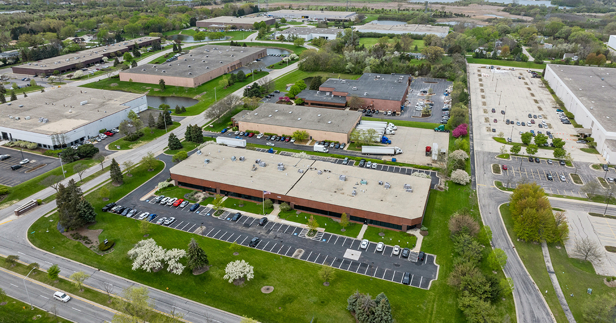 2100 corporate dr addison aerial